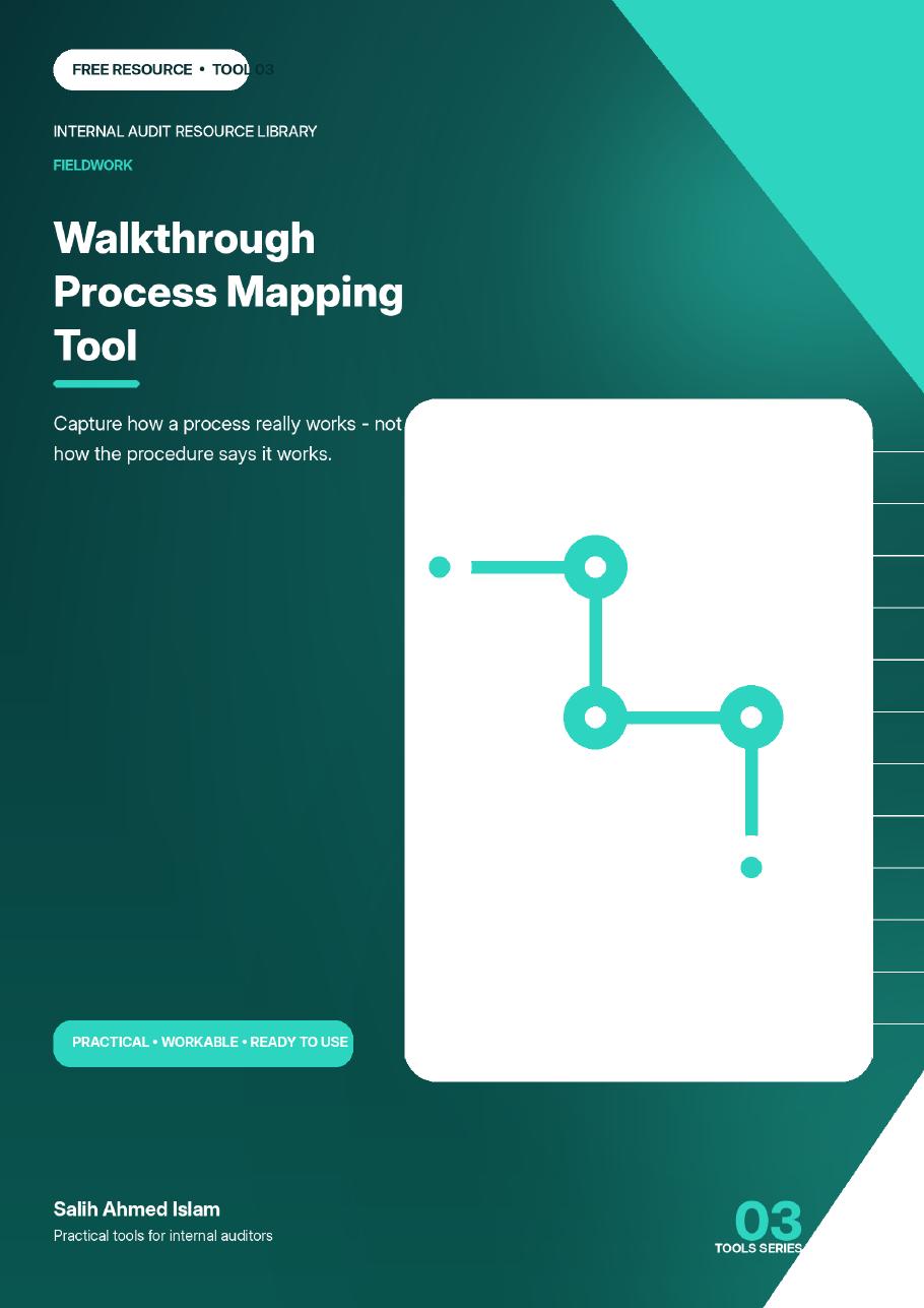 Walkthrough Process Mapping Tool free PDF cover