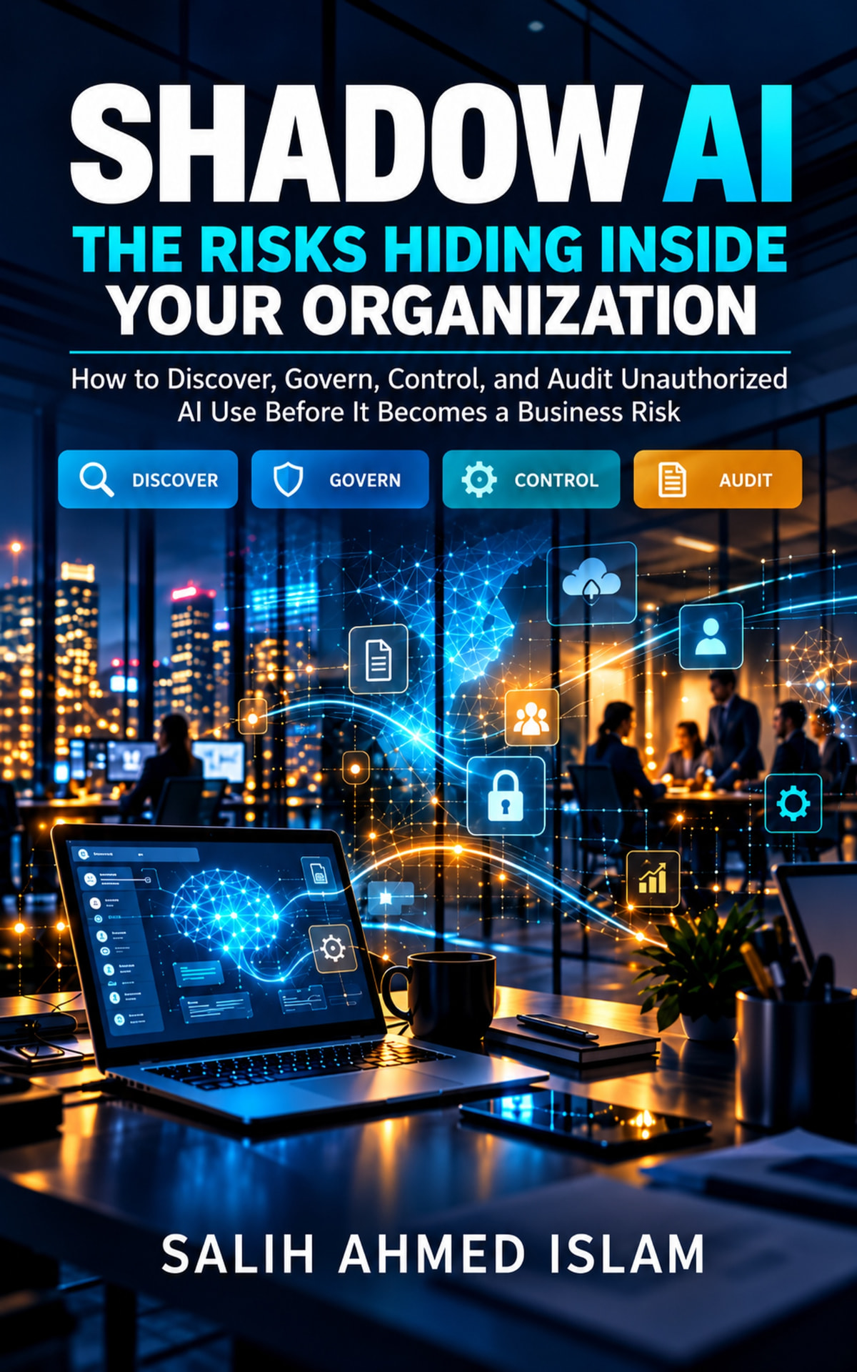 Shadow AI: The Risks Hiding Inside Your Organization by Salih Ahmed Islam – book cover