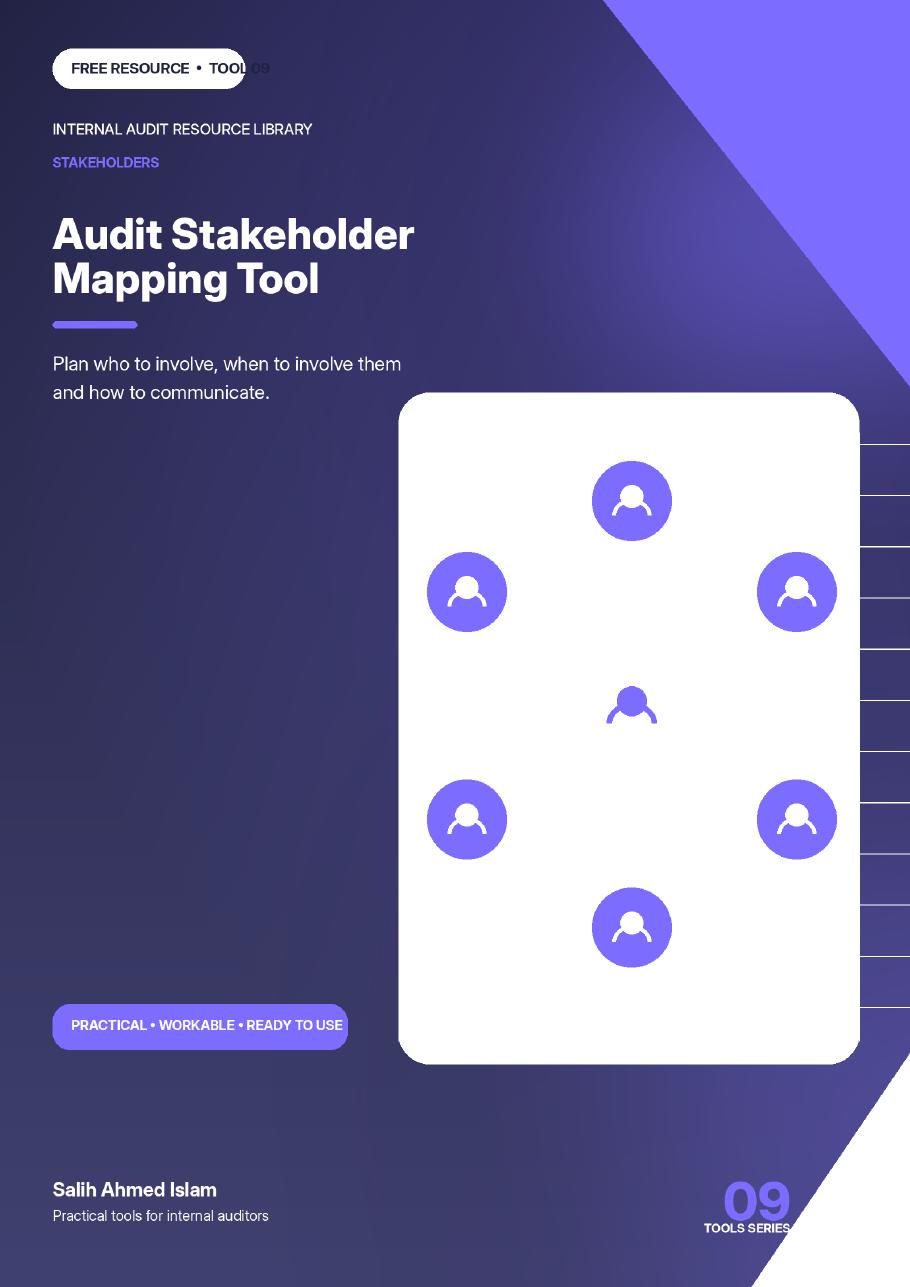 Audit Stakeholder Mapping Tool free PDF cover